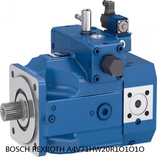 A4V71HW20R1O1O1O BOSCH REXROTH A4V VARIABLE PUMPS #1 image