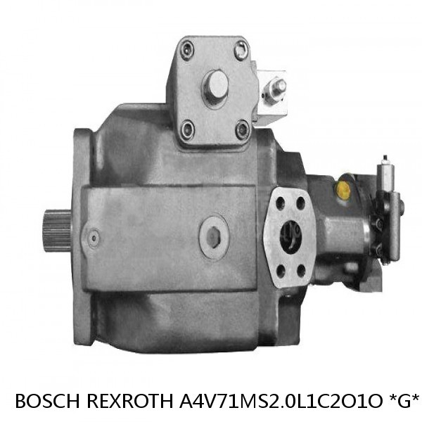 A4V71MS2.0L1C2O1O *G* BOSCH REXROTH A4V VARIABLE PUMPS #1 image