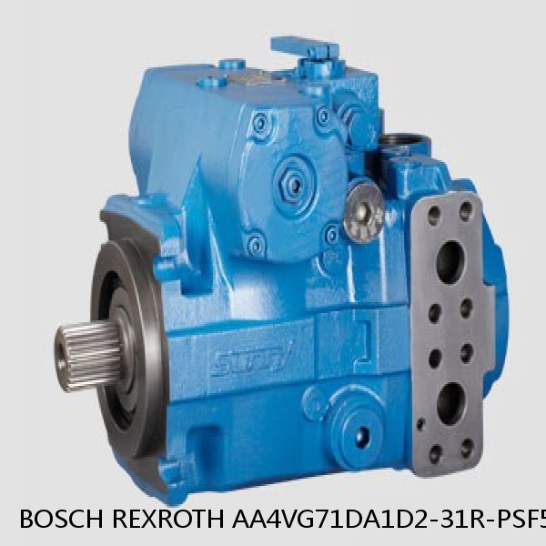 AA4VG71DA1D2-31R-PSF52F001D BOSCH REXROTH A4VG VARIABLE DISPLACEMENT PUMPS #1 image