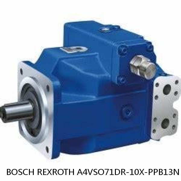 A4VSO71DR-10X-PPB13N BOSCH REXROTH A4VSO VARIABLE DISPLACEMENT PUMPS #1 image