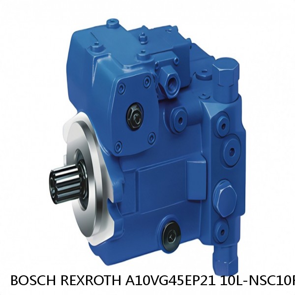 A10VG45EP21 10L-NSC10F044SH BOSCH REXROTH A10VG AXIAL PISTON VARIABLE PUMP #1 image